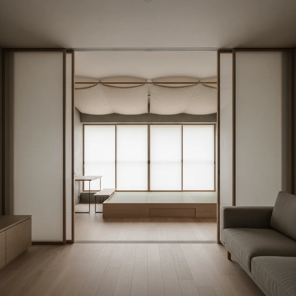 2LDKに「d room」を差し込むという選択: 高密度都市の生活圧に耐える、静かな余白の編成