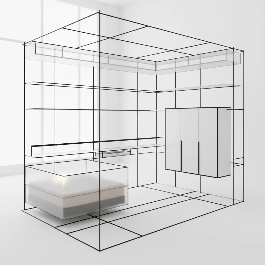 8x8 Bedroom: Micro-Interface, Macro-Life