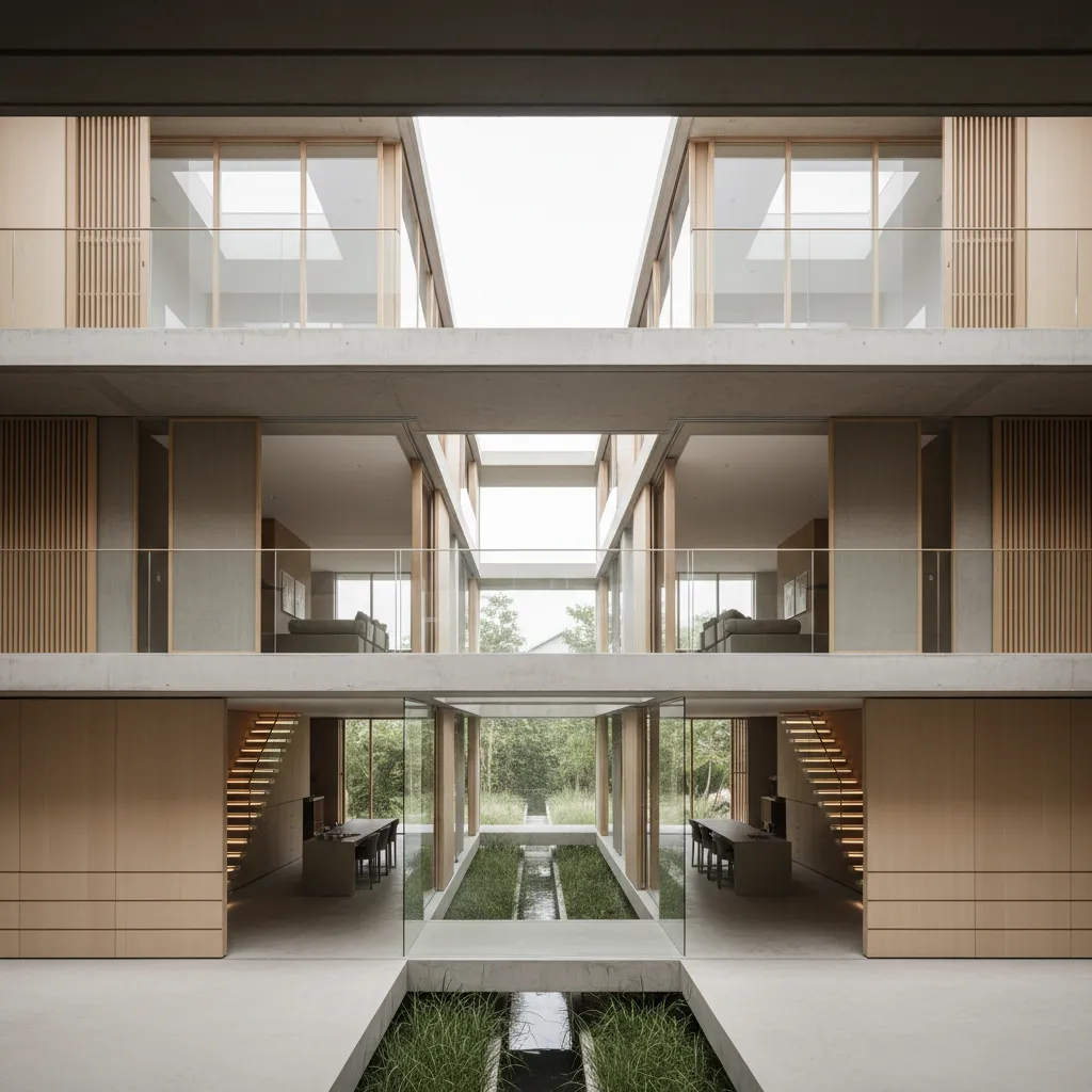 G+2 Urban Home Interface: A three-level blueprint for future-ready living in compact American lots