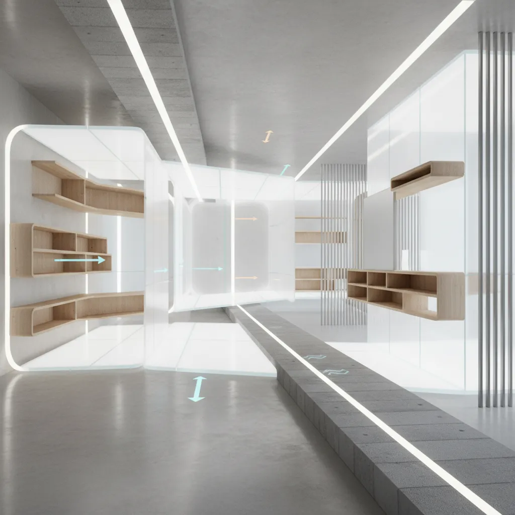 63-10 Floor Plan, Rendered for the Near Future