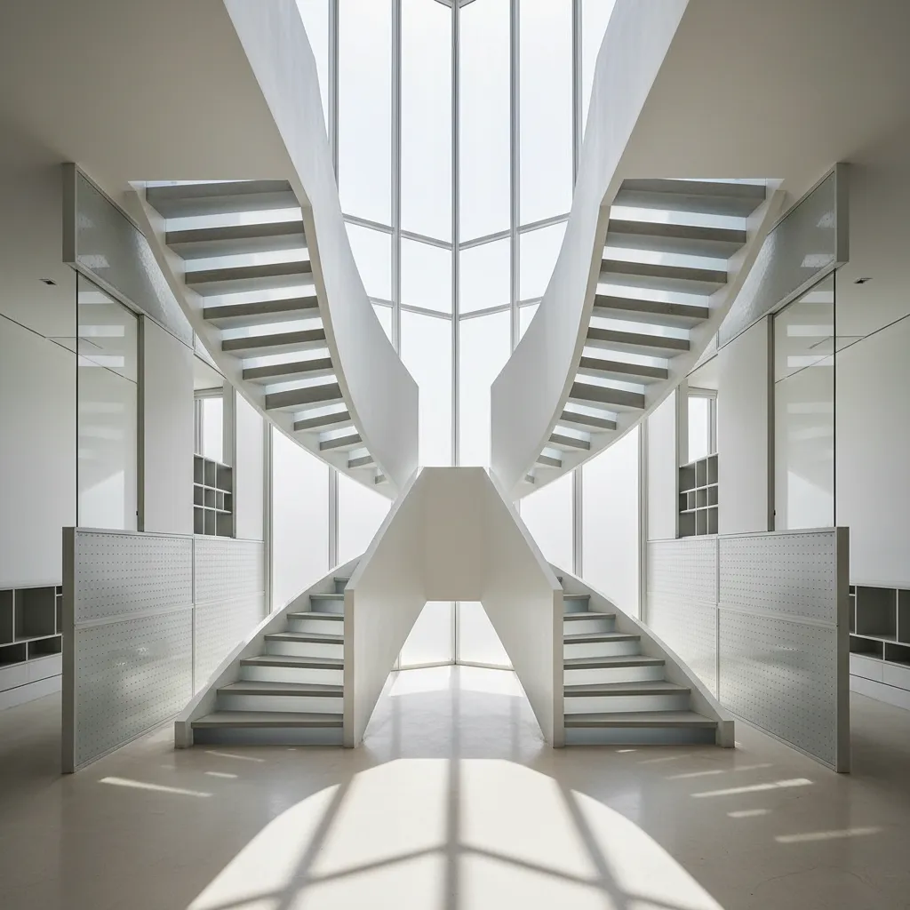 2BHK Plan with a Future-Ready Stair Core