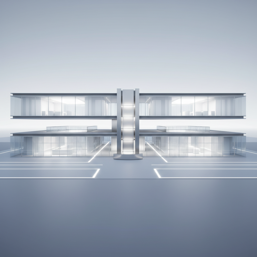 Admin Block Plan, Two Floors — Future-Ready Layouts