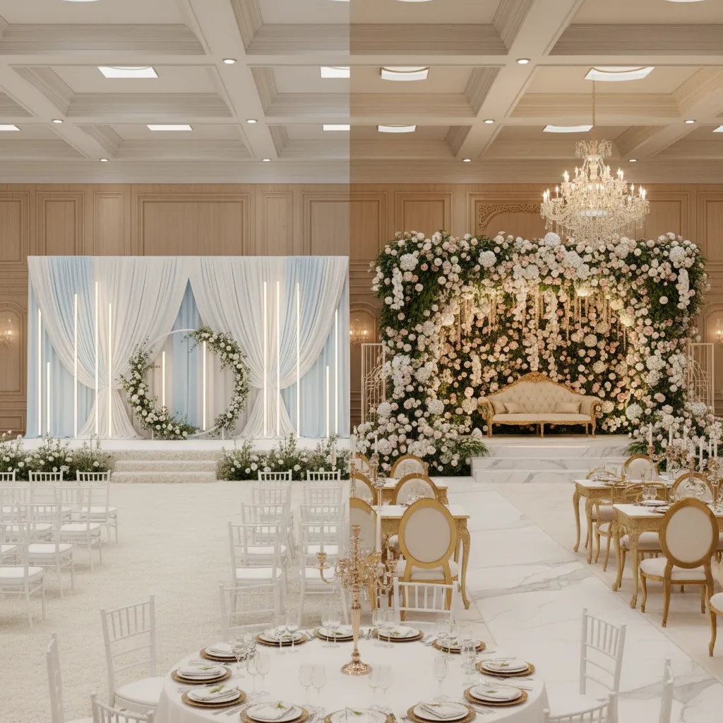 Affordable vs Premium Marriage Hall Designs: What Actually Saves Money?