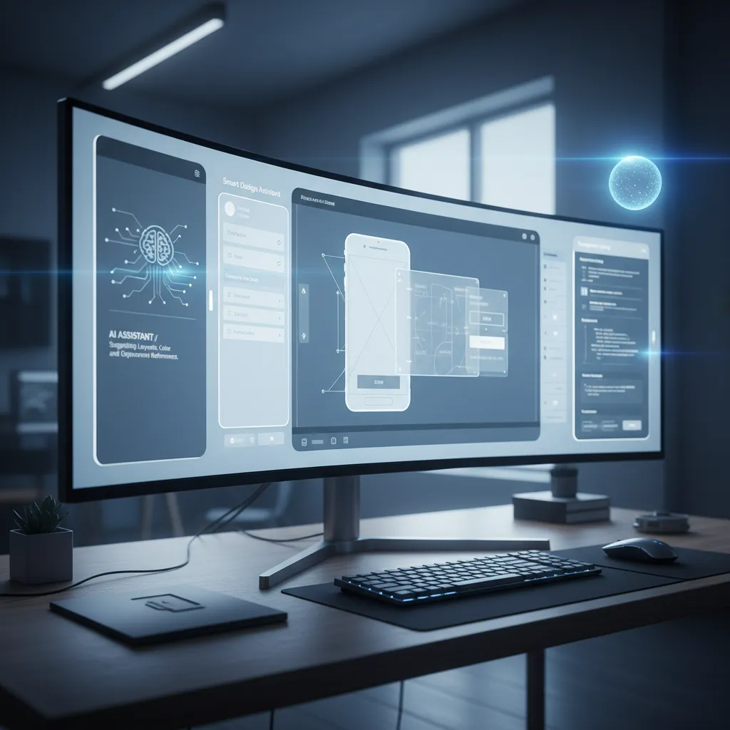 Interfaz digital con herramientas de generación automática y visualización