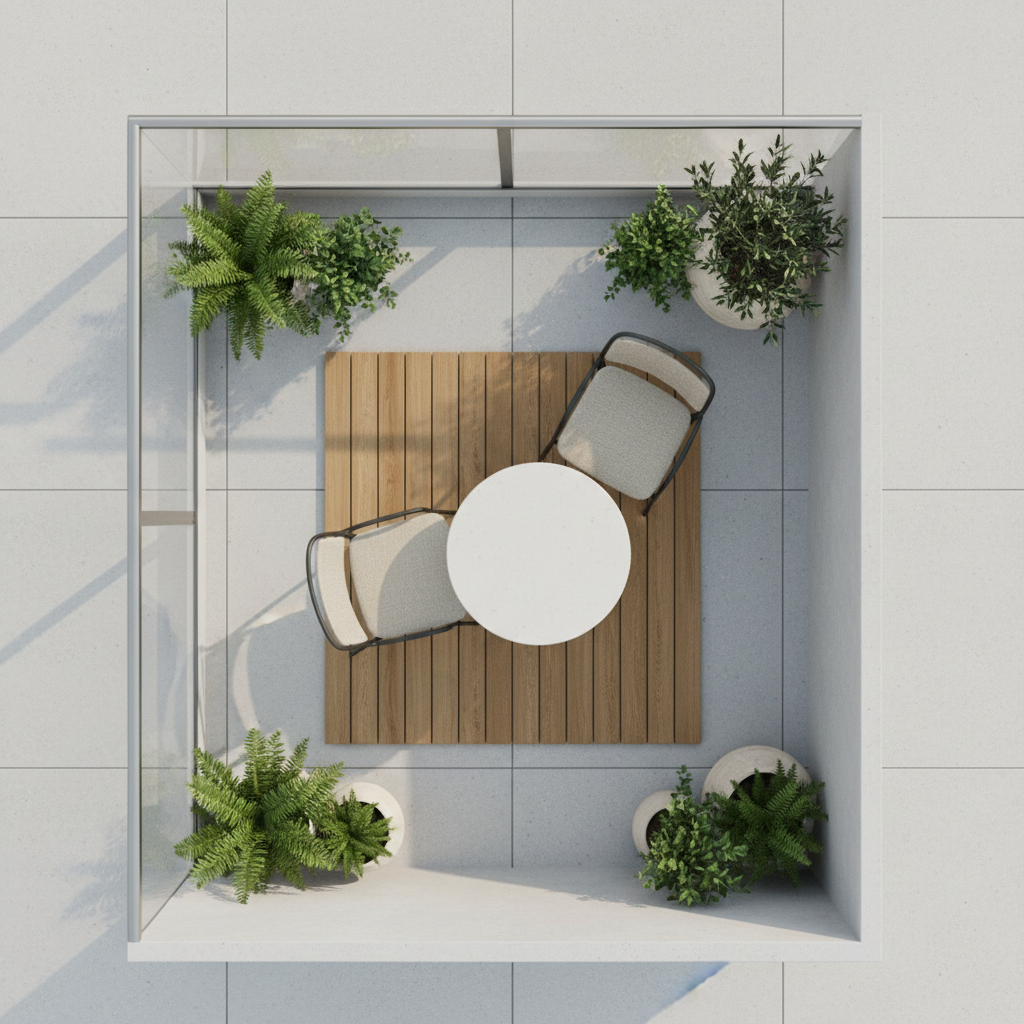 Small Balcony Feels Cramped? AI Balcony Design Ideas