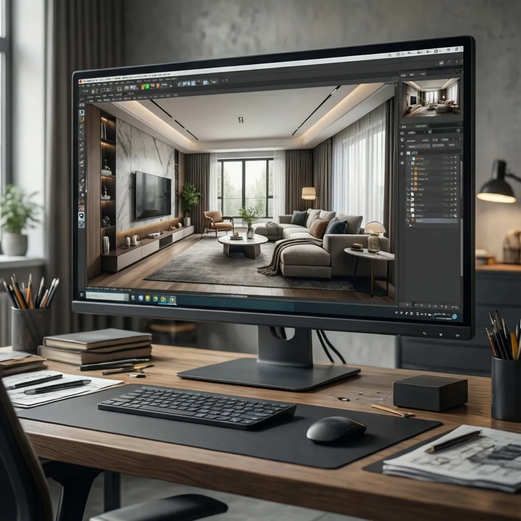 Mejor IA para diseño de interiores gratis