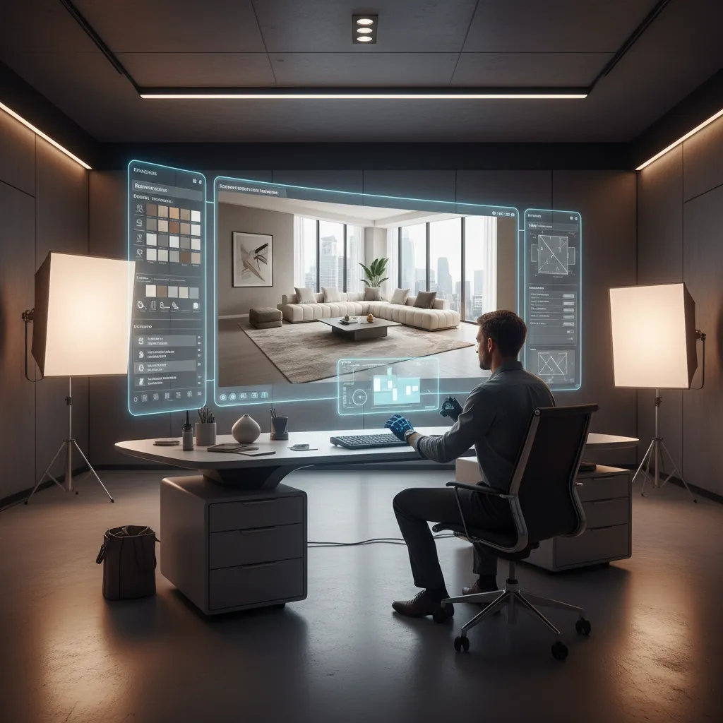 Visualización digital de diseño interior generada con herramientas modernas