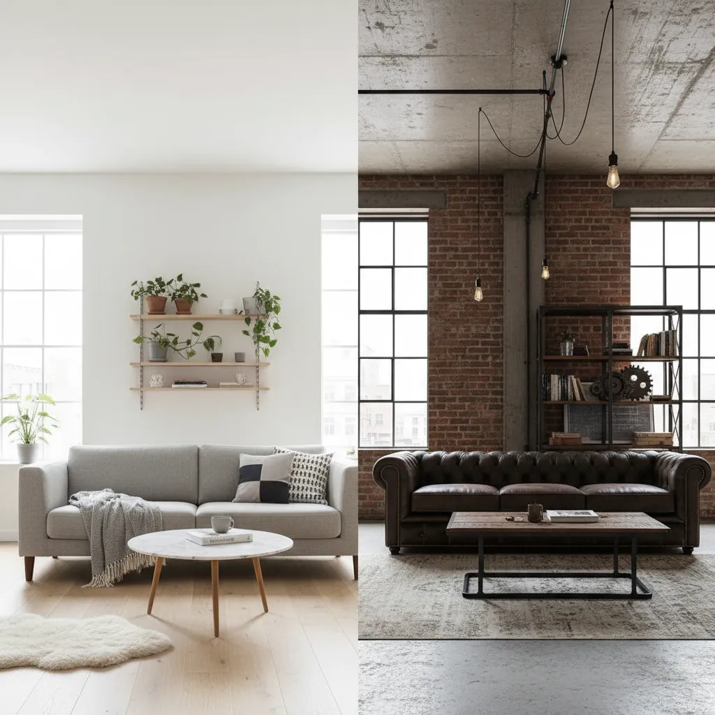 Comparación de estilos de decoración generados por inteligencia artificial