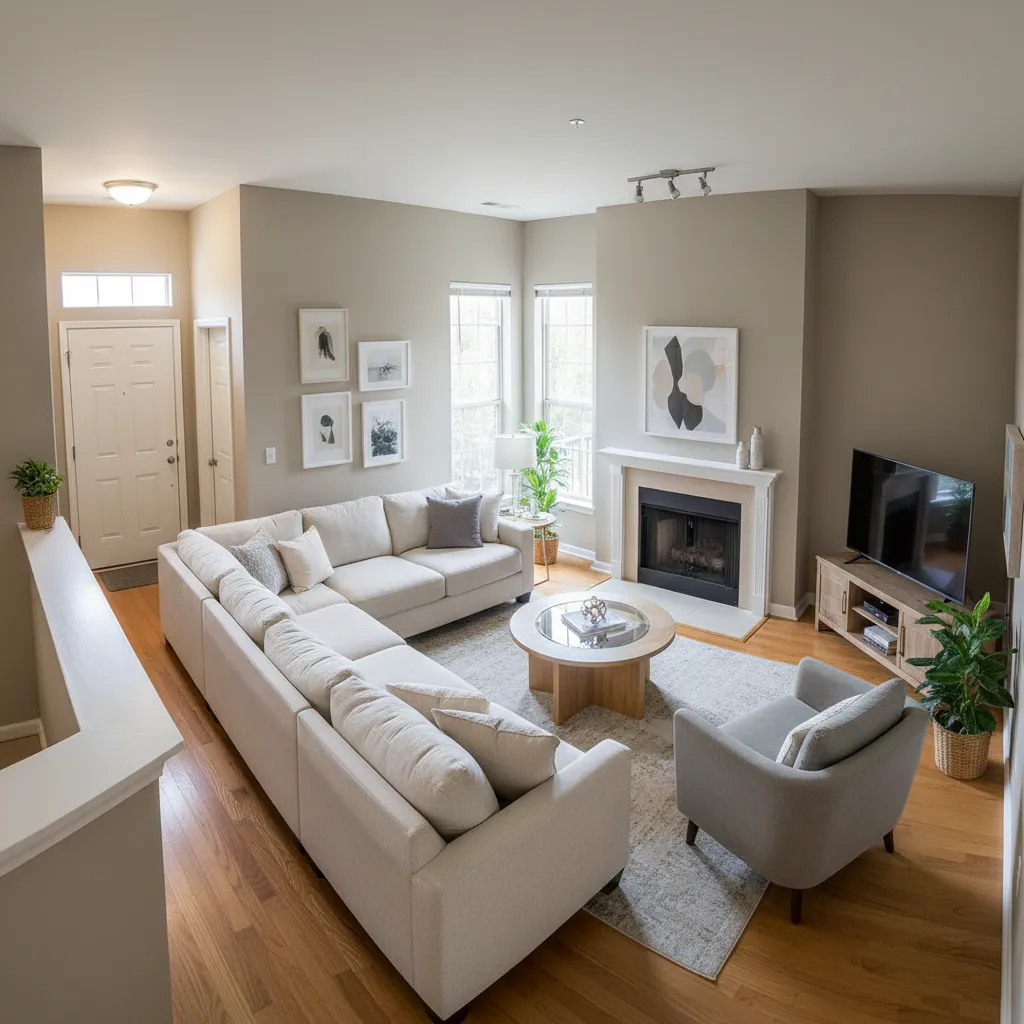 Distribución de muebles incorrecta generada por una aplicación automática