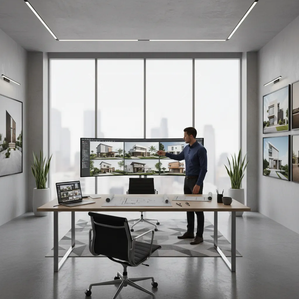 How Architects and Builders Use AI for Residential Exterior Design