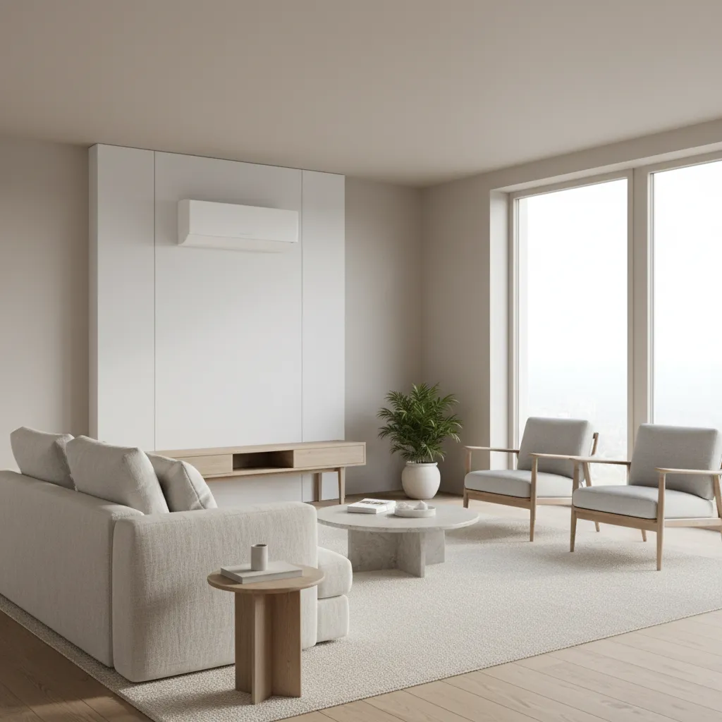 Aire acondicionado en diseño de interiores: cómo integrarlo bien