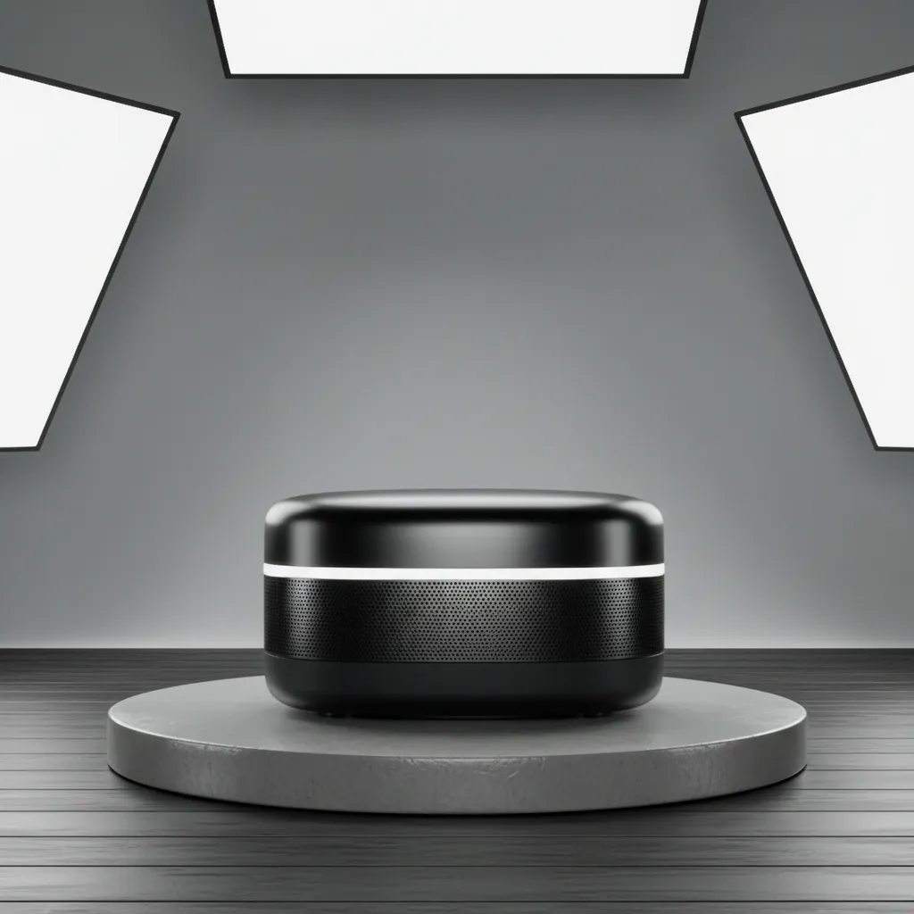 Studio lighting setup for product rendering of Alias models