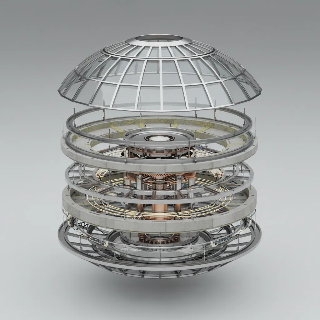 visual diagram style render of layered 3D model showing materials and structures typical in AMF files