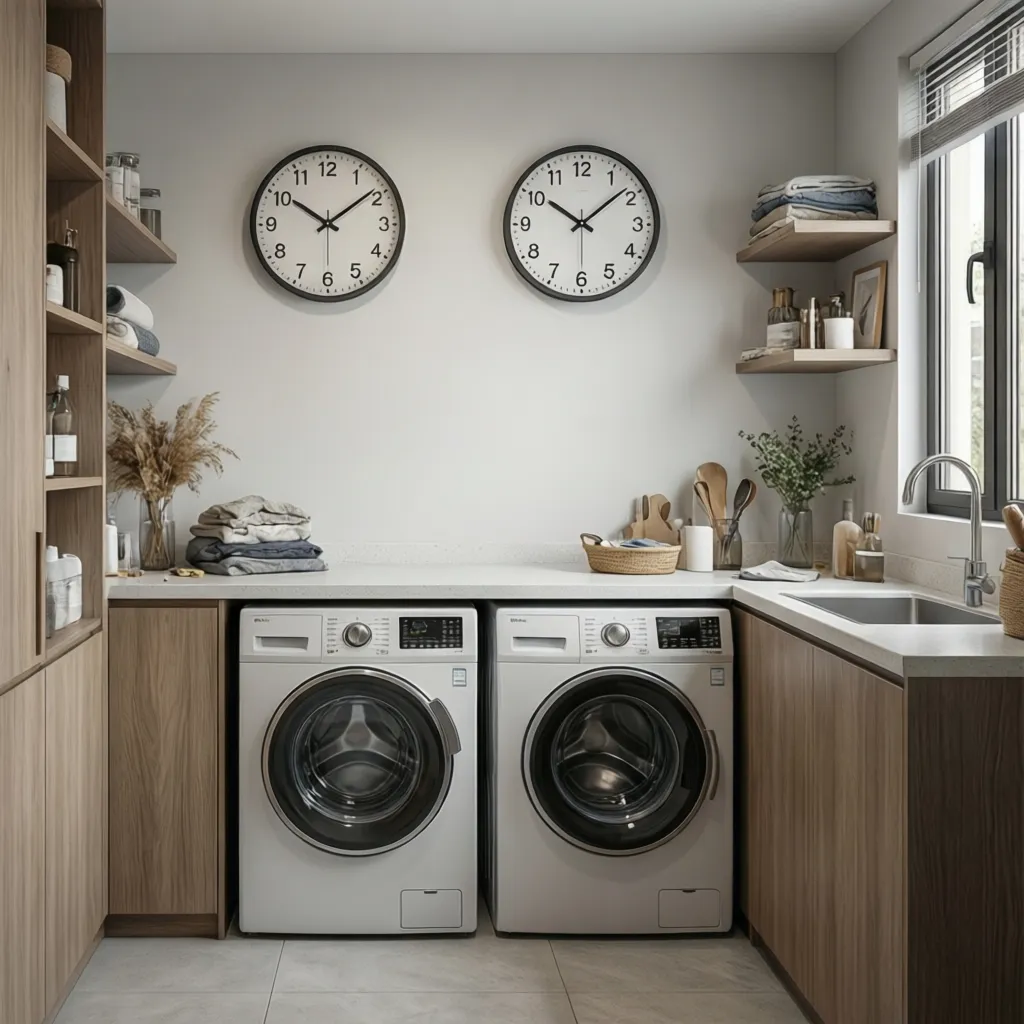 Analog vs Digital Clocks for Laundry Rooms Which Works Best