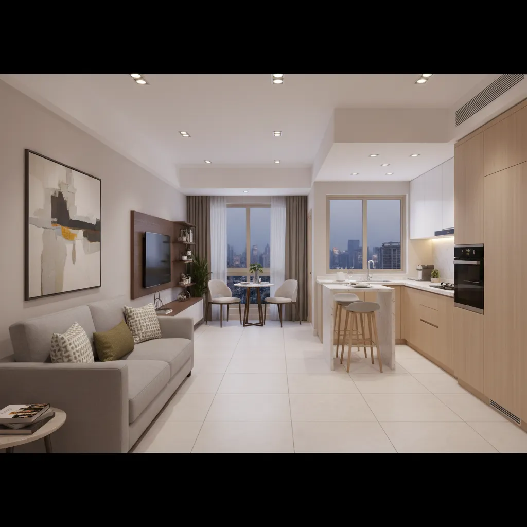 1 BHK Flat Rates in Andheri East with Smart Design Ideas