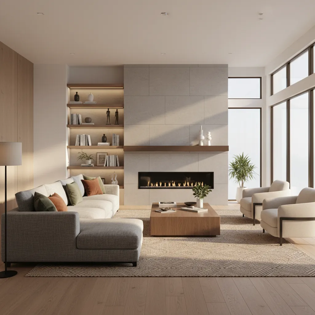 How Interior Designers Use Angled Sofas in Modern Living Rooms