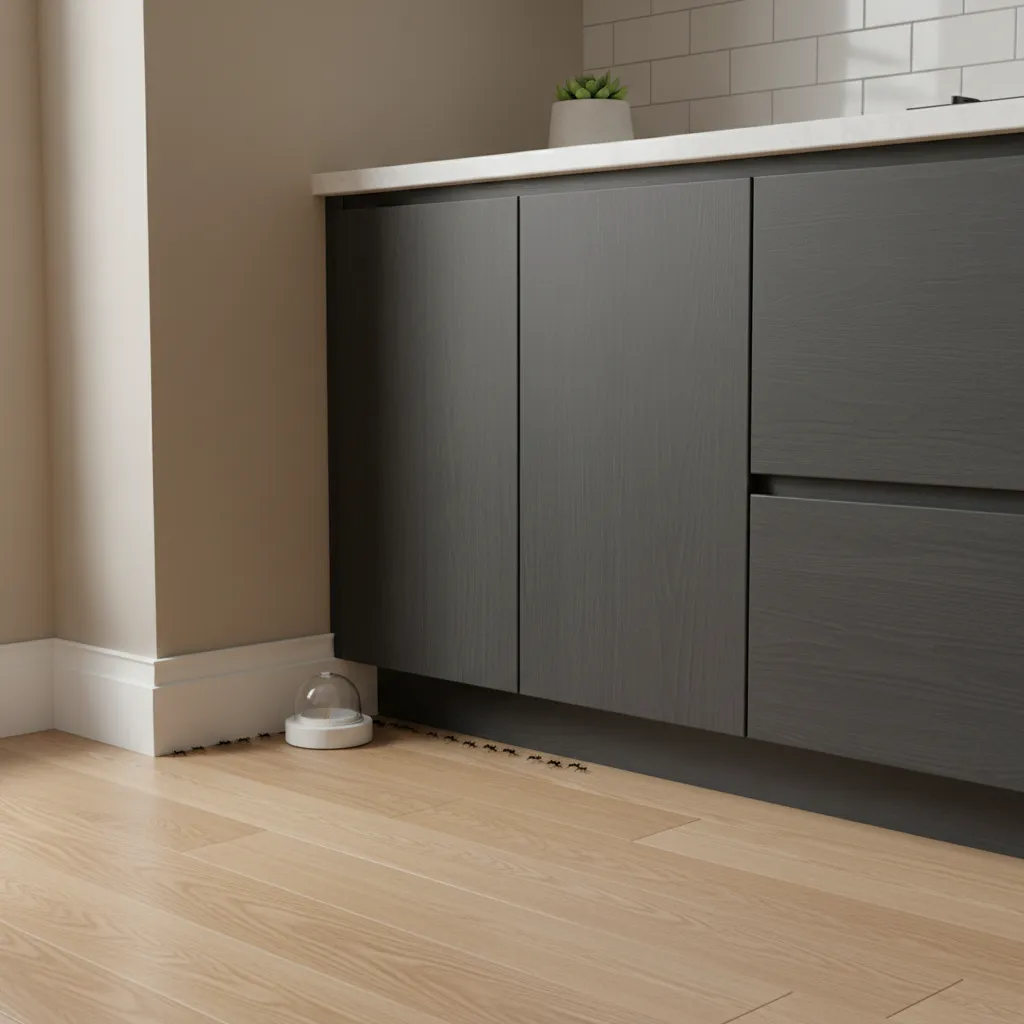 Best Locations in the Kitchen for Ant Bait Placement