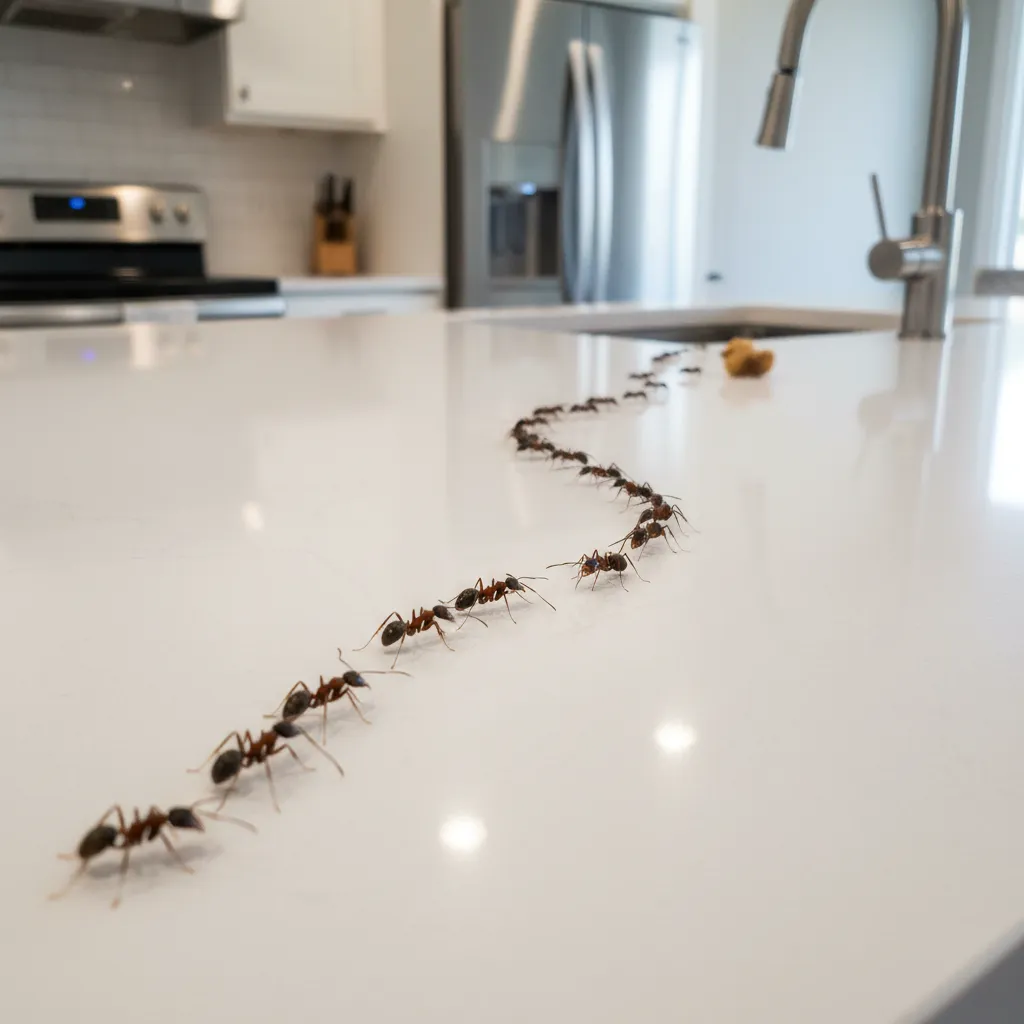 How Ants Use Pheromone Trails to Find Food