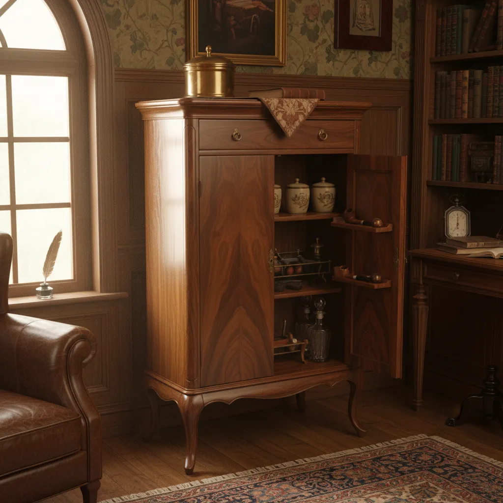 Best Finishes for Antique Smoking Cabinets Oil vs Shellac vs Lacquer