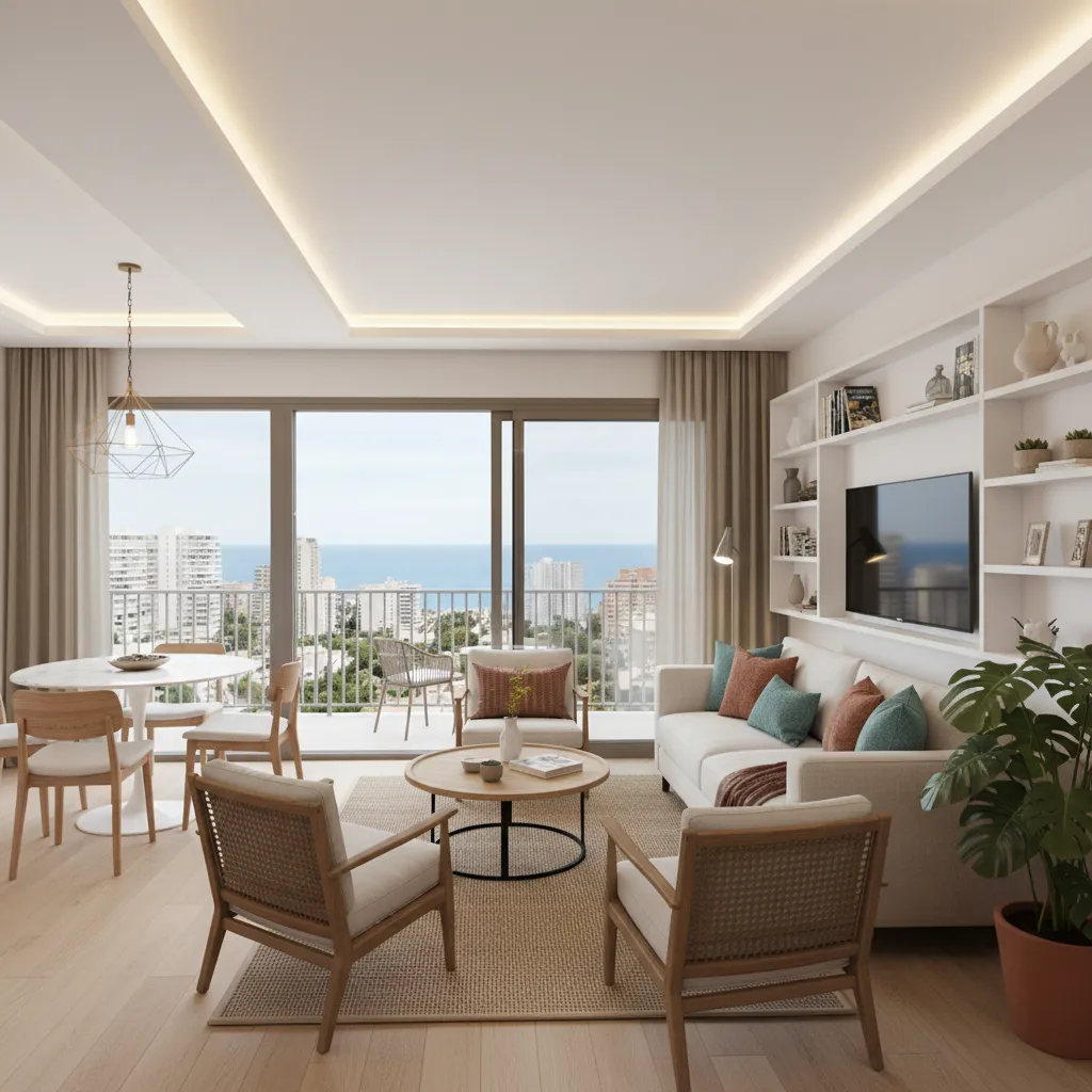 Apartamento turístico decorado para alquiler vacacional