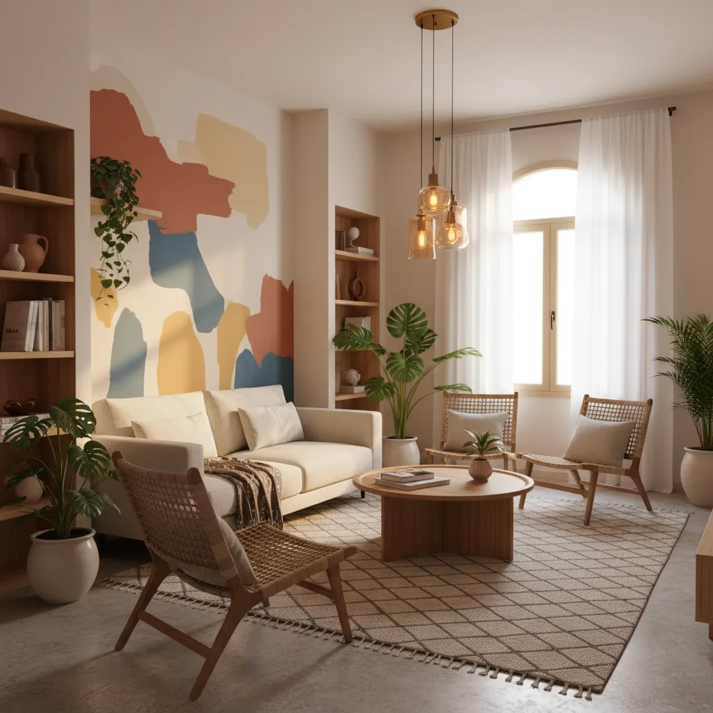 apartamento turístico con diseño interior atractivo para fotografía