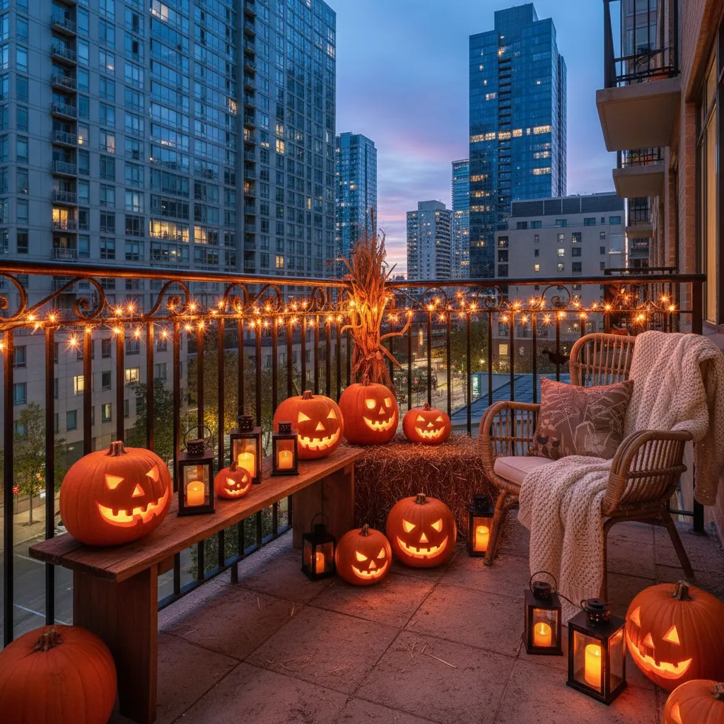 Apartment Balcony Halloween Ideas That Transform Small Outdoor Spaces