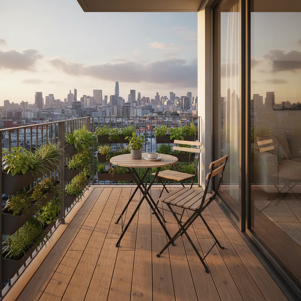 Balcony ideas apartment dwellers will actually use