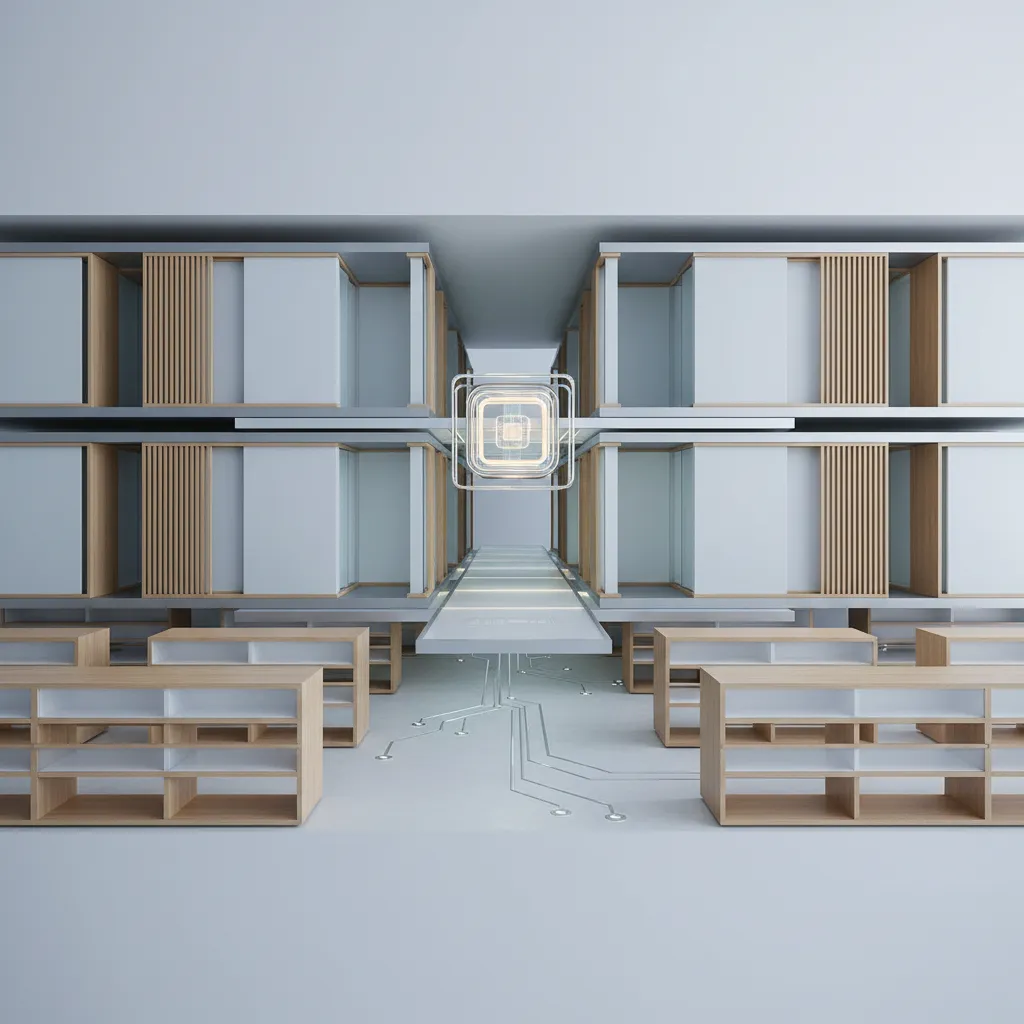 Apartment Store Floor Plan, Seen From Tomorrow
