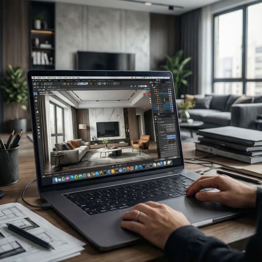Aplicación de diseño de interiores online: guía real