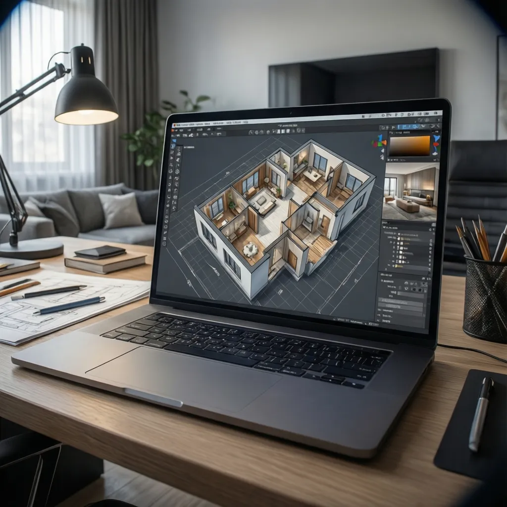 Aplicaciones para diseñar casas y diseño de interiores