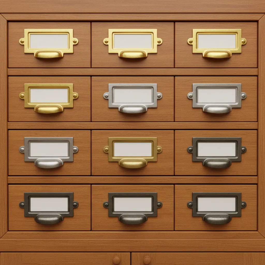 Material Durability of Apothecary Cabinet Pulls Brass Steel and Zinc