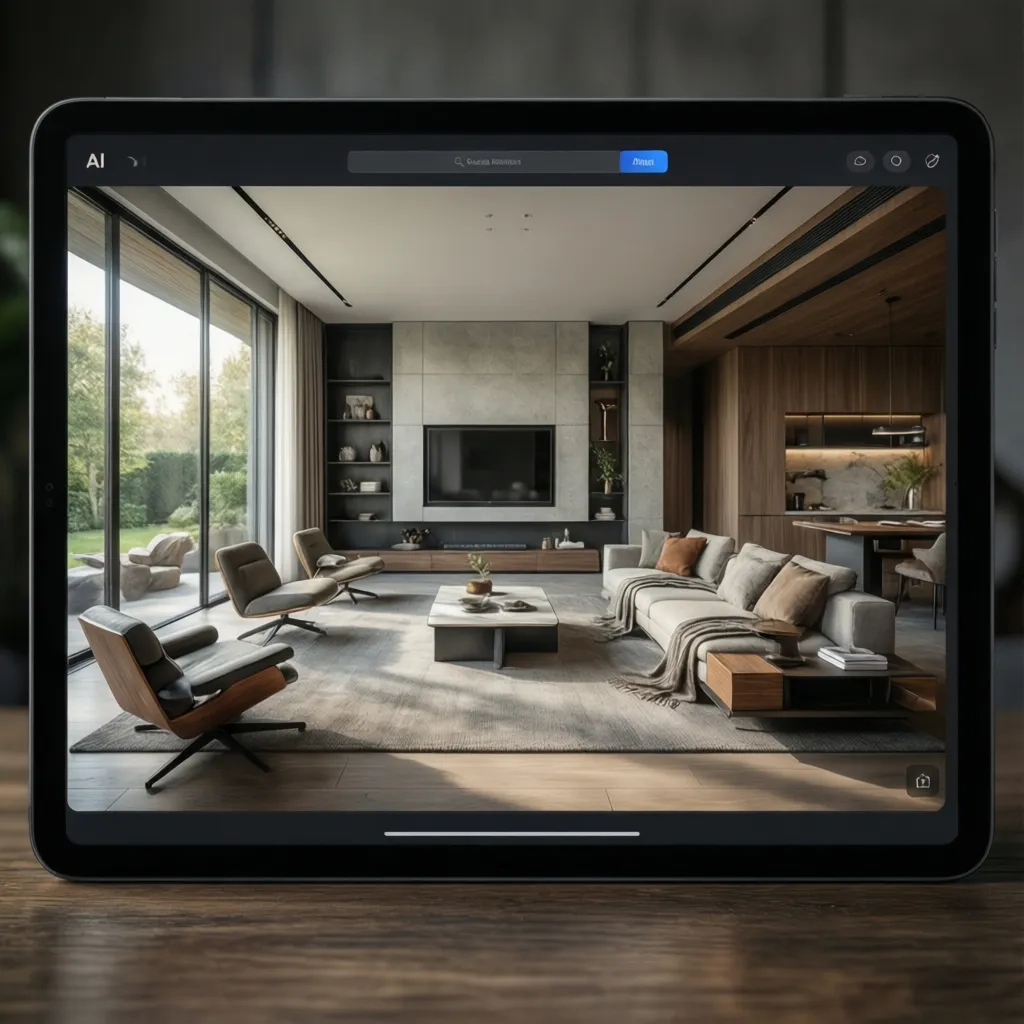 App de inteligencia artificial para diseño de interiores gratis