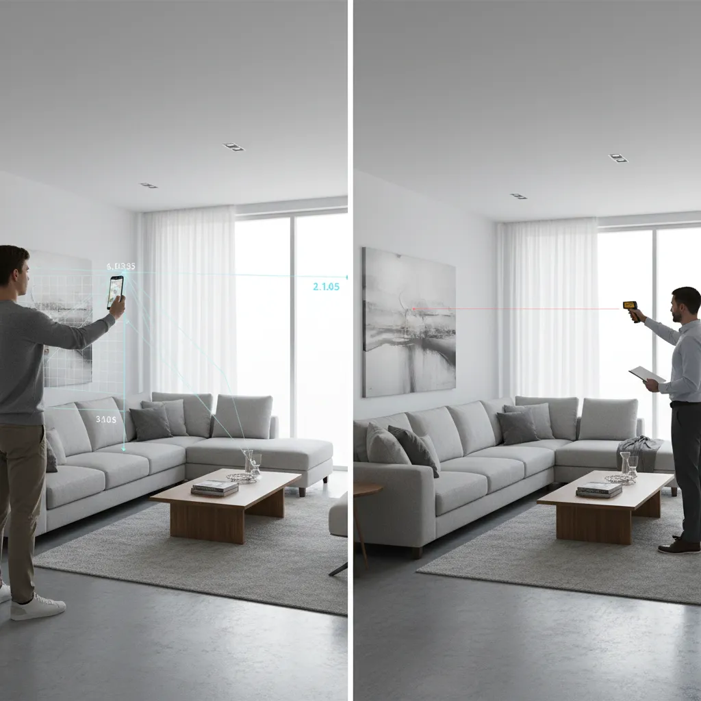 AR Measuring Apps vs Laser Distance Meters Which Is More Accurate