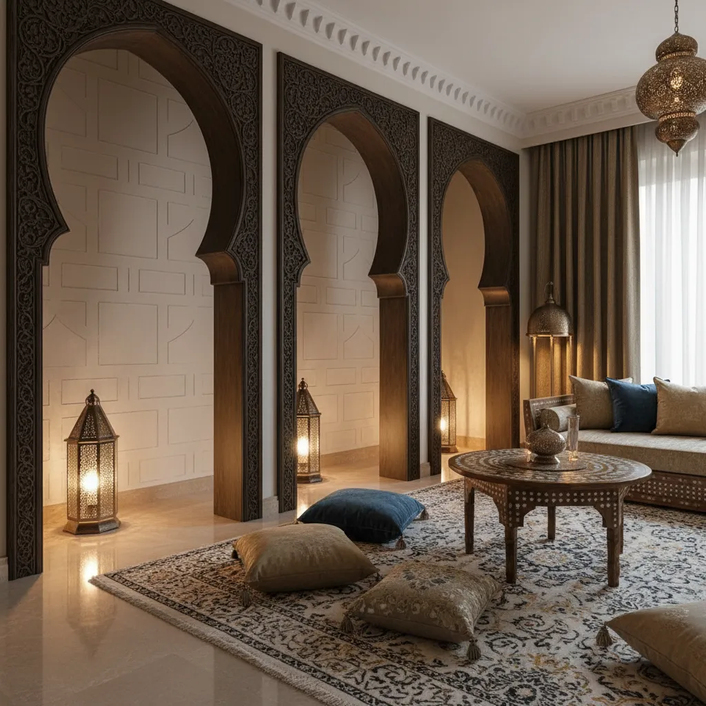 Diseño de interiores estilo árabe: ideas y guía