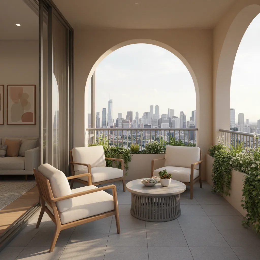Balcony Feels Boxy? Arch Balcony Design Fix