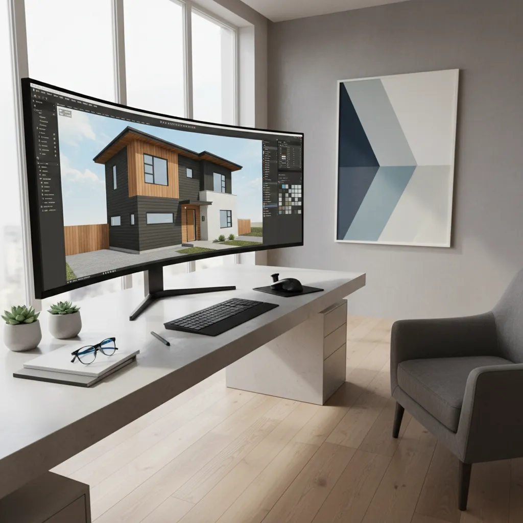 How Architects and Designers Model Exterior Siding in Floor Planning Software