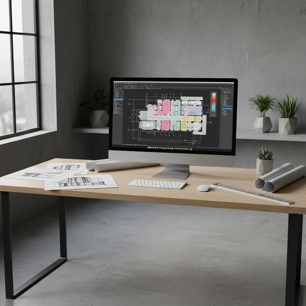 What program do architects use for floor plans
