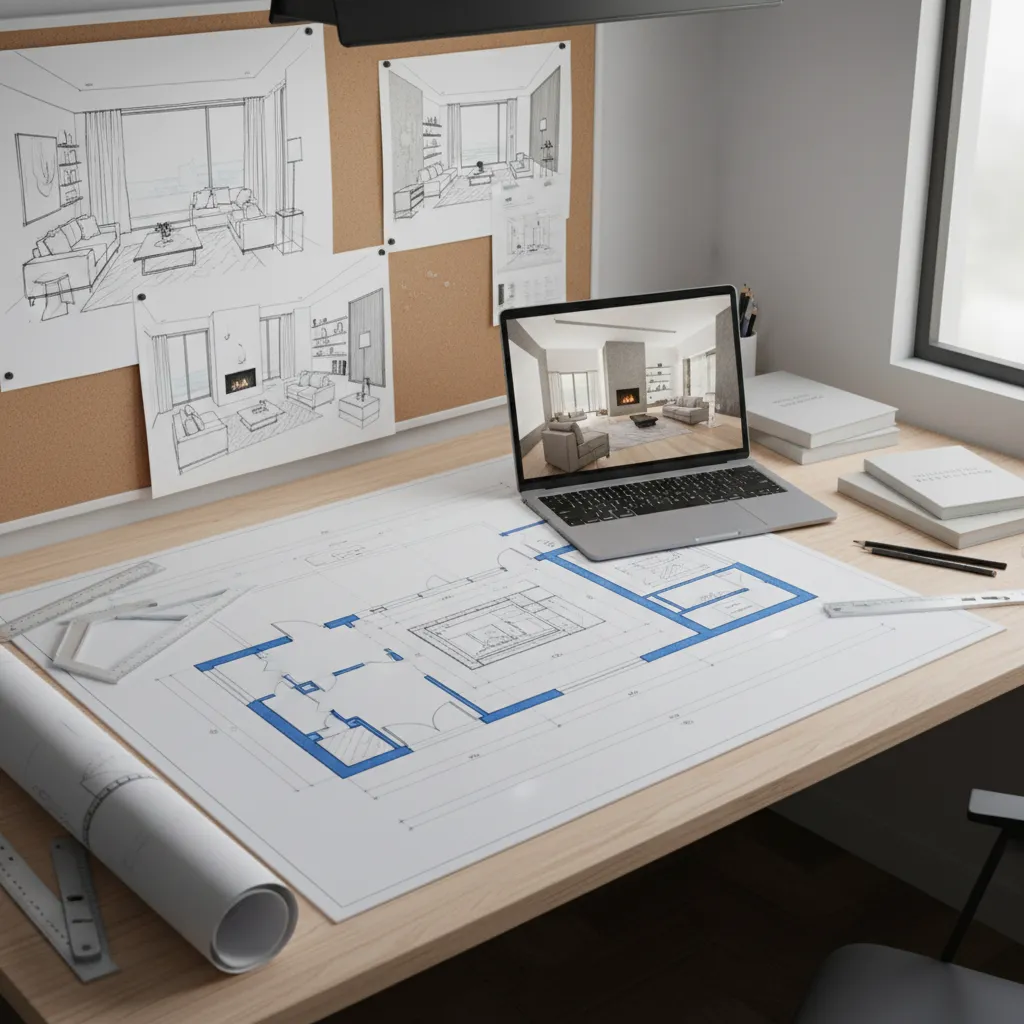 How Architects Integrate Fireplaces into Floor Plans
