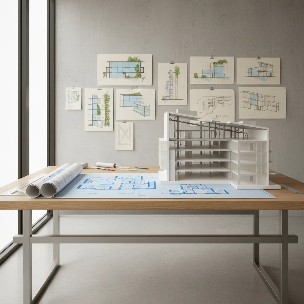 Building Cross-Section vs Floor Plan vs Elevation