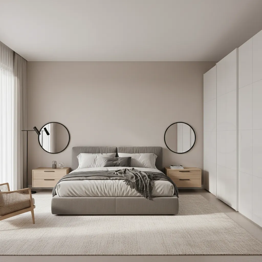 3D rendering illustrating room scale and furniture proportions