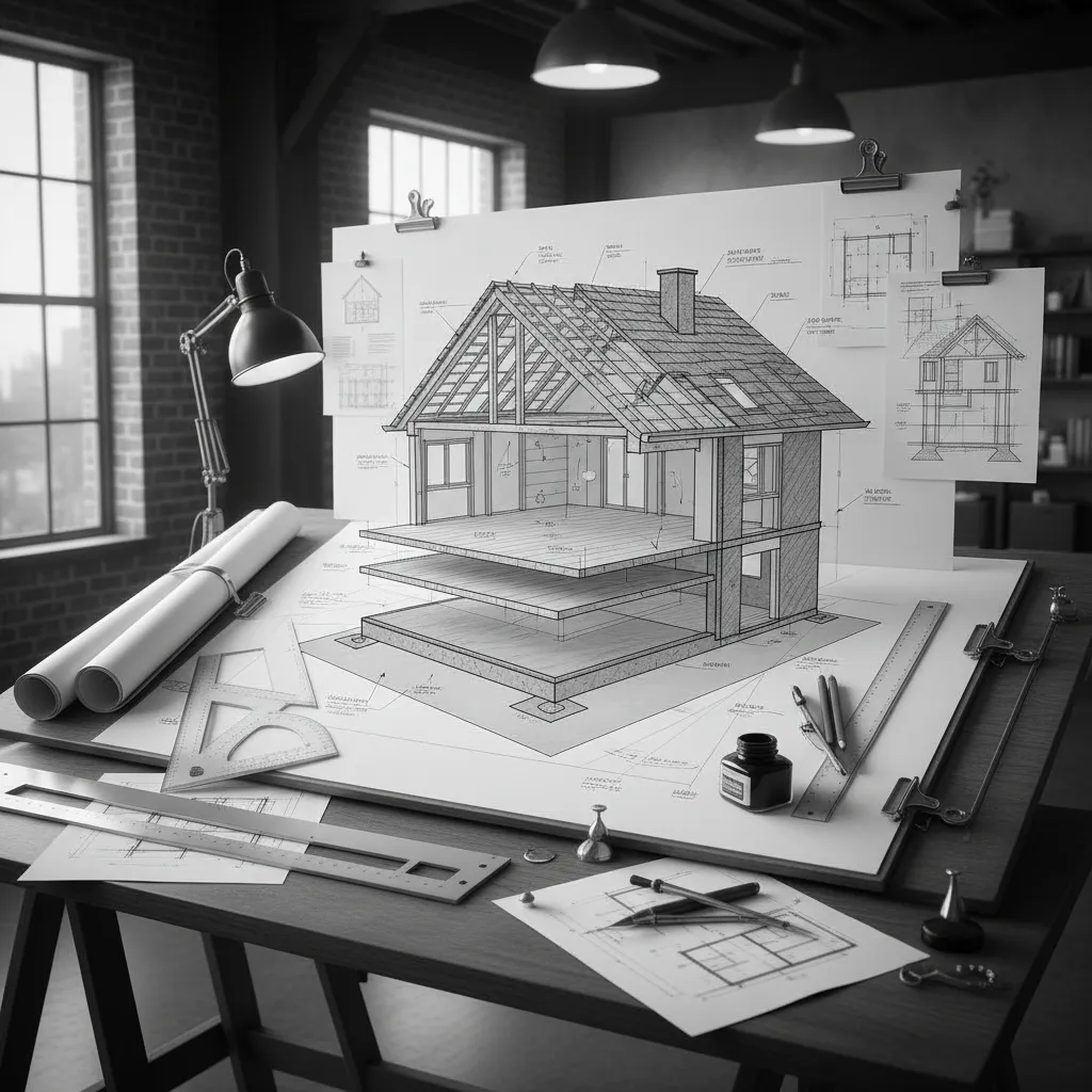 Optimizing Building Cross-Section Drawings