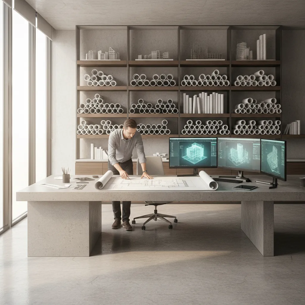 How the Architecture and Construction Industry Stores Building Blueprints