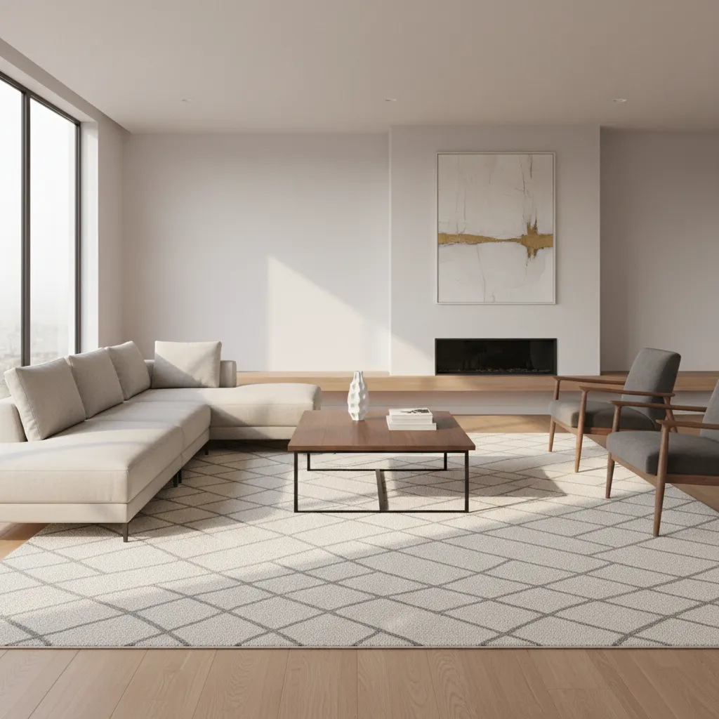 How Interior Designers Keep Area Rugs Flat on Hardwood Floors