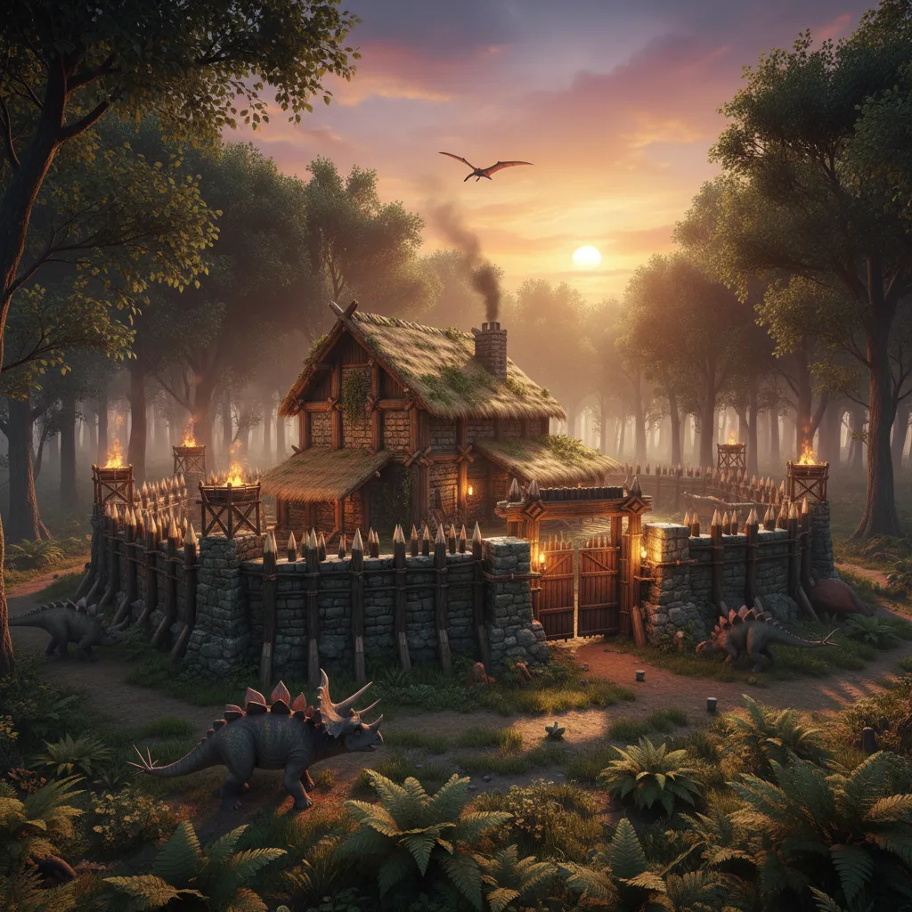 Diseños de casas en ARK: ideas prácticas para sobrevivir