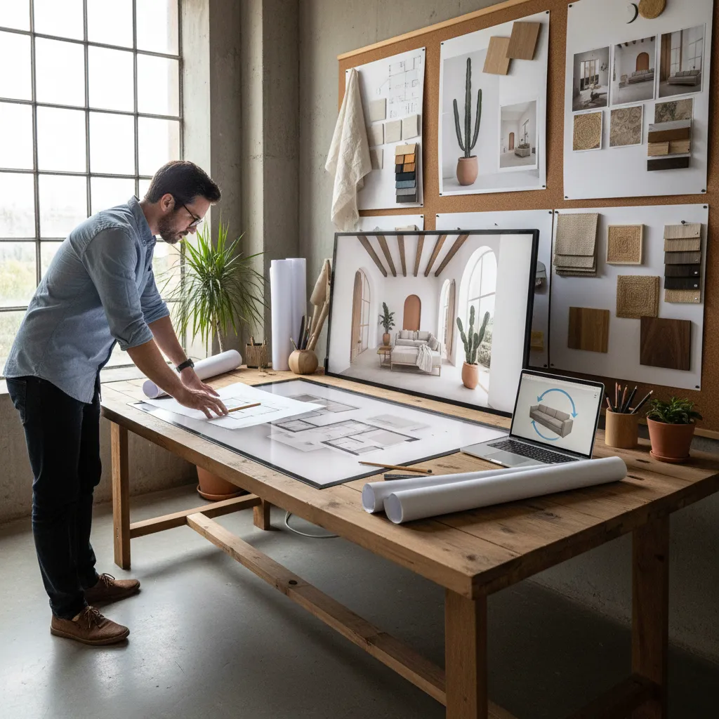 ¿Un arquitecto puede ser diseñador de interiores?