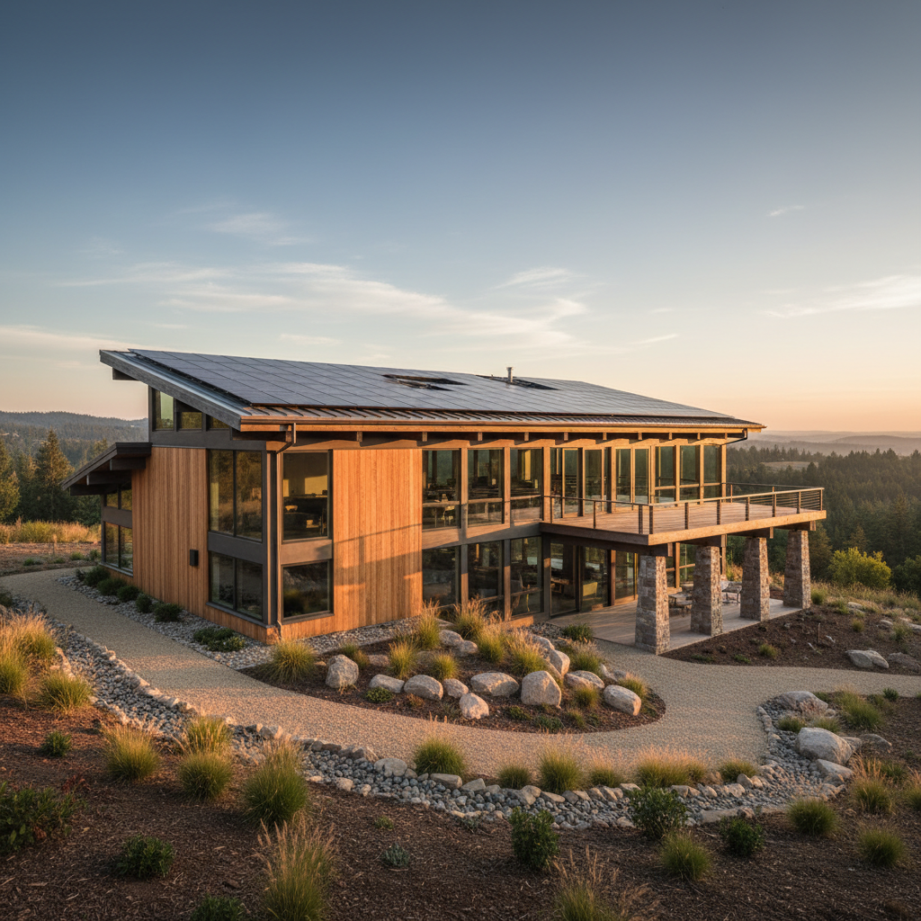 Casa autosuficiente de diseño: guía práctica