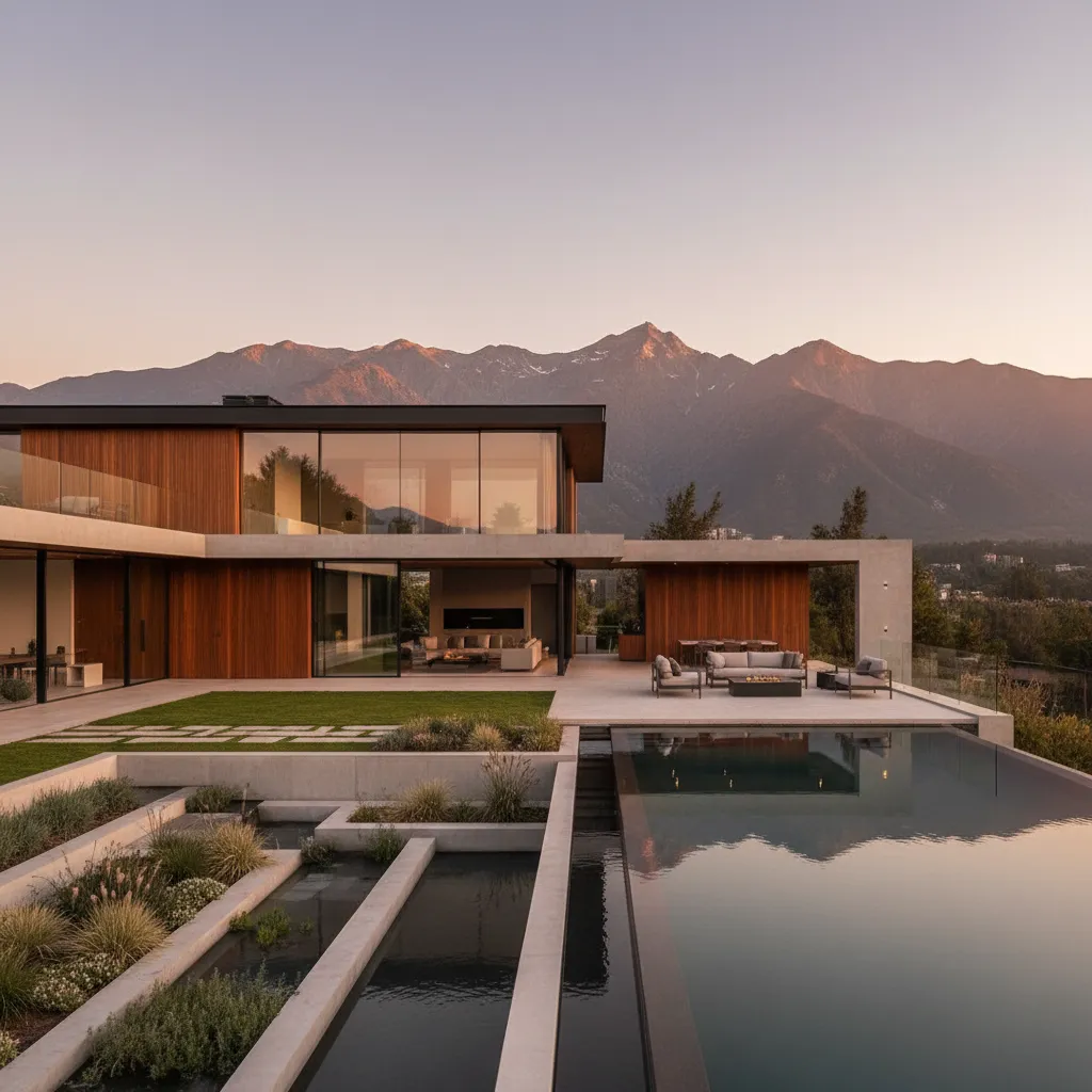 Arquitectura y diseño casas exclusivas Santiago Chile