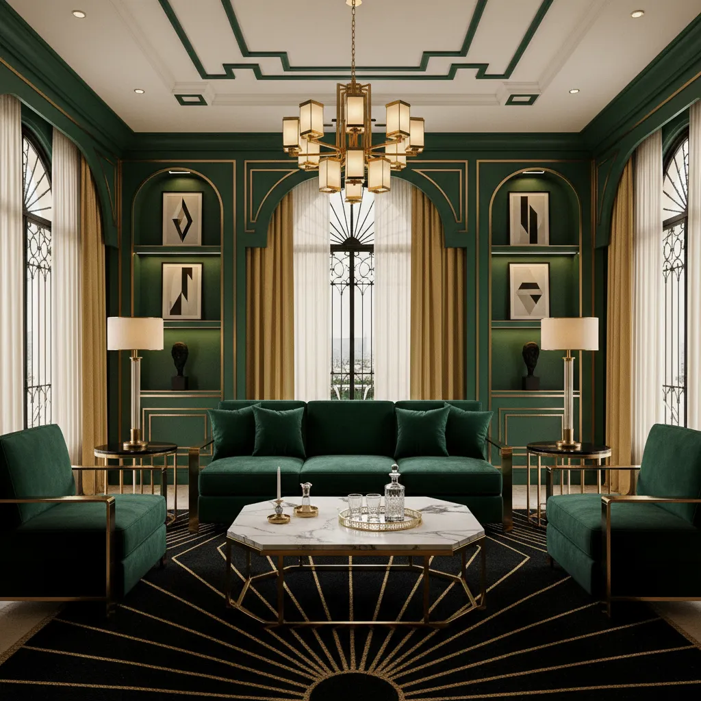 Diseño de interiores estilo Art Deco: guía práctica