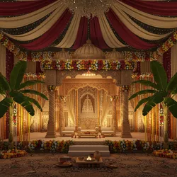 How Artificial Banana Trees Are Used in Event and Temple Decorations