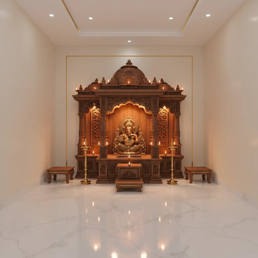 5 Asian Paints Pooja Room Colour Ideas That Work